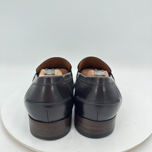 Gucci Black Leather Penny Loafers main image 5